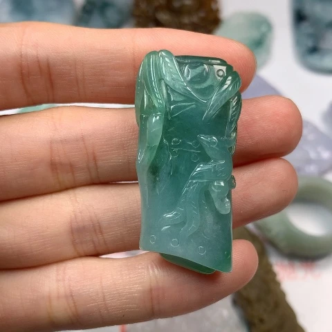 定制翡翠翡翠未镶嵌