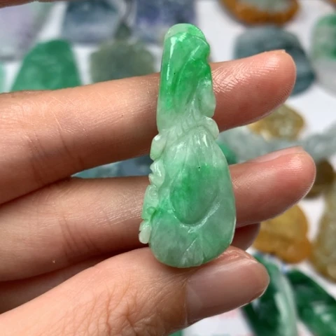 定制翡翠翡翠未镶嵌加****薯