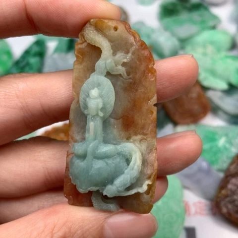 定制翡翠翡翠未镶嵌