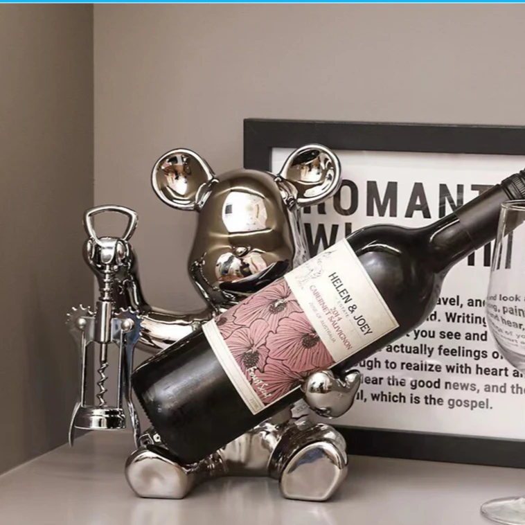 【新品尝鲜】暴力熊酒柜创意家居装饰客厅电视柜