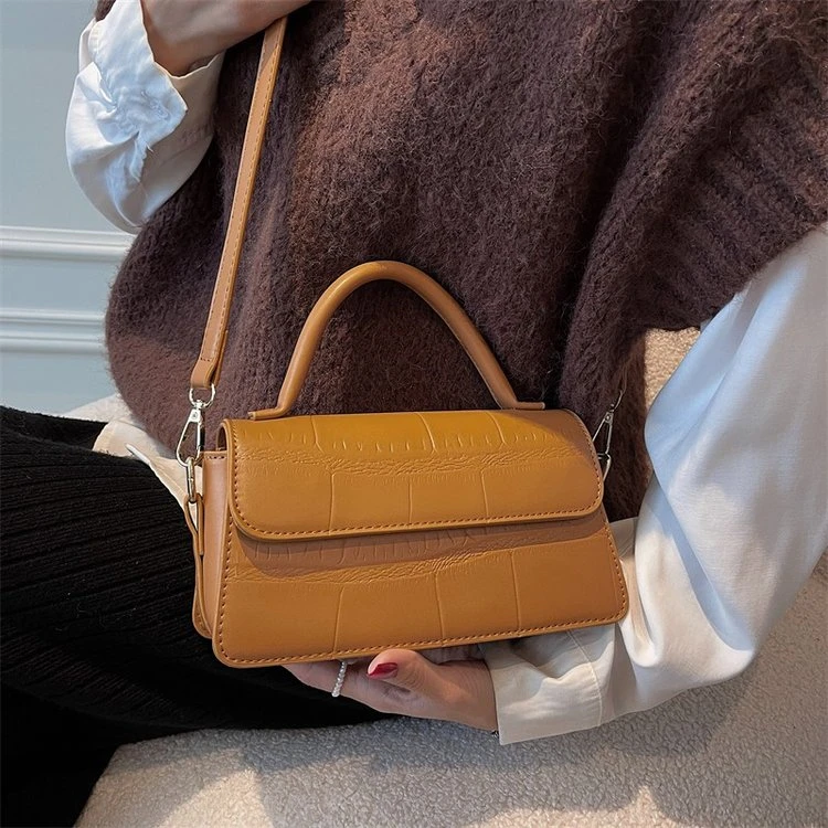 【七夕好礼季】时尚复古通勤手提包洋气小包包百搭气质女士斜挎包包