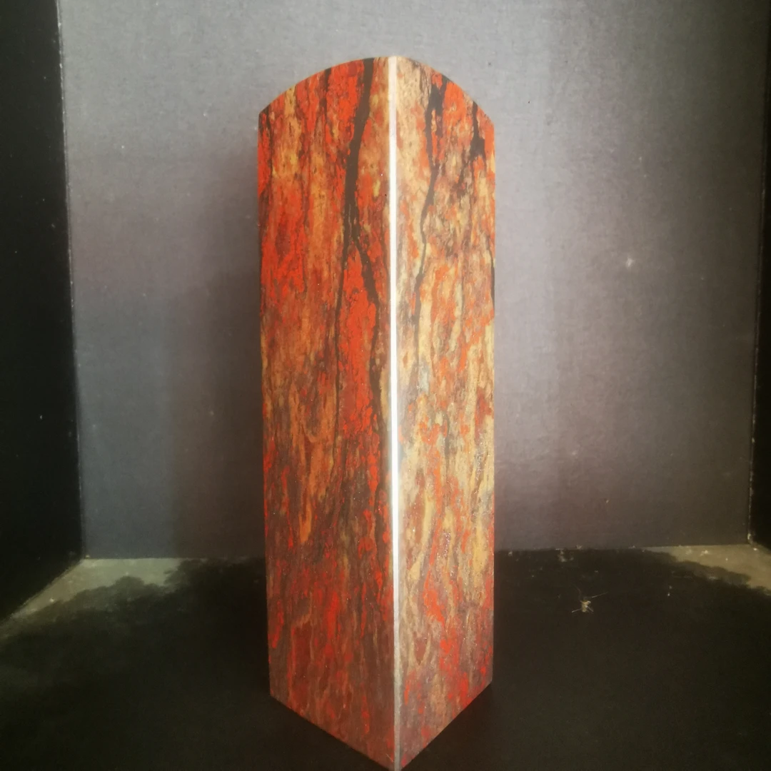 家居摆件！黄底红樟