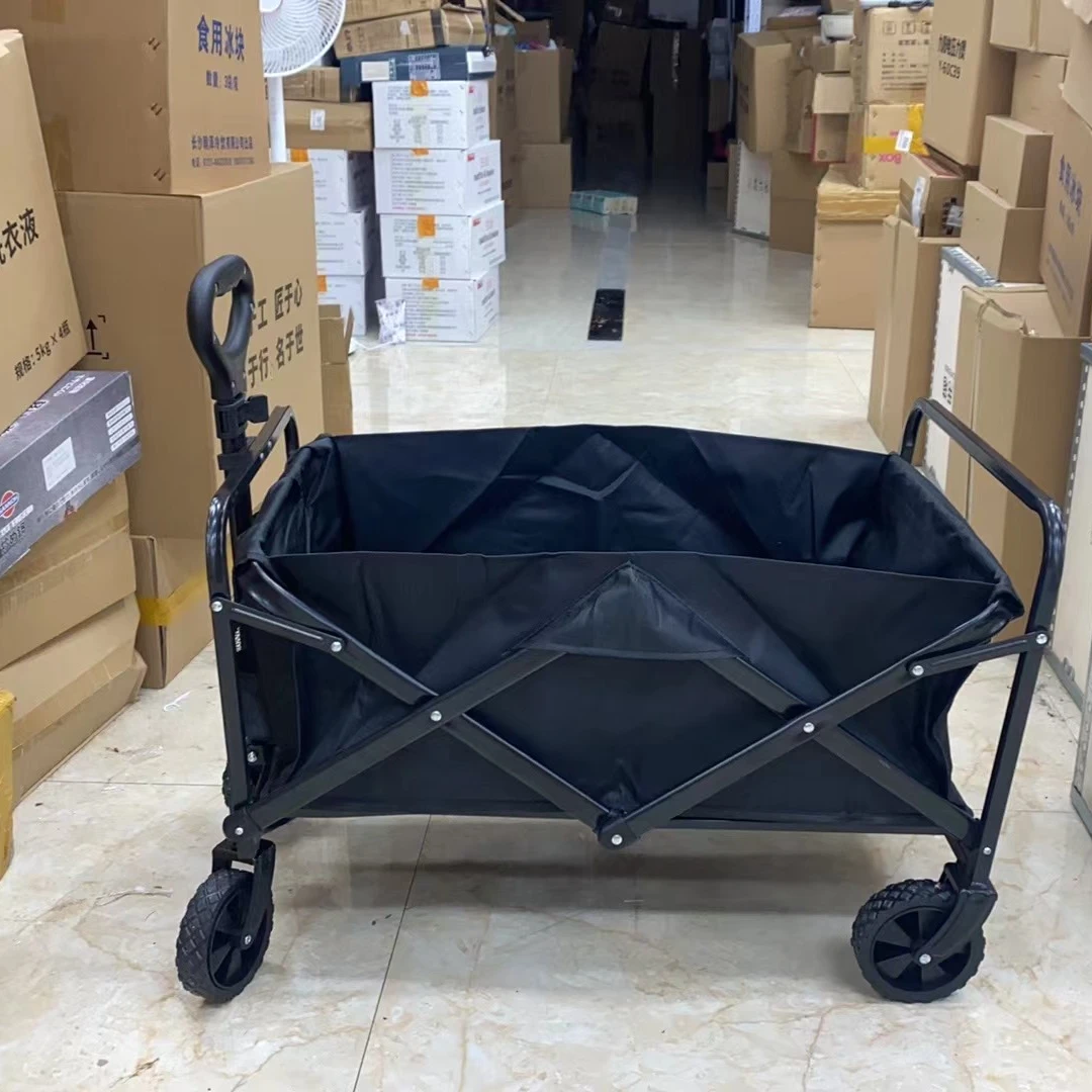 露营推车可折叠户外小推车营地拖车拉杆拉车桌板野营营地车