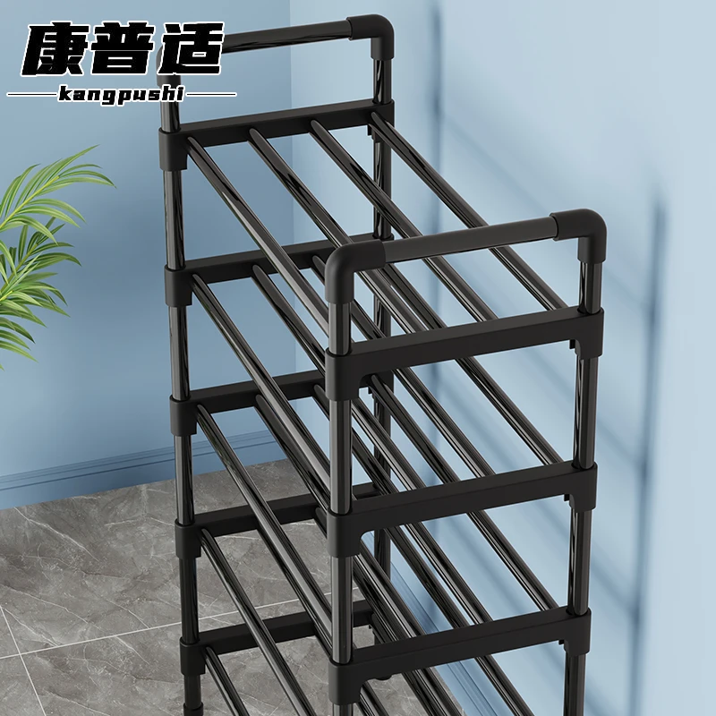 鞋架子简易多层家用门口结实鞋柜防尘大容量家用简易置物收纳架子