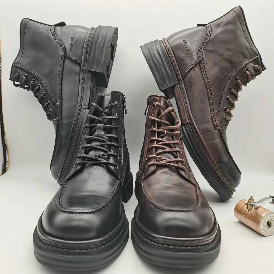 ELS•JKC品牌，男士俄款范特累切尔西靴