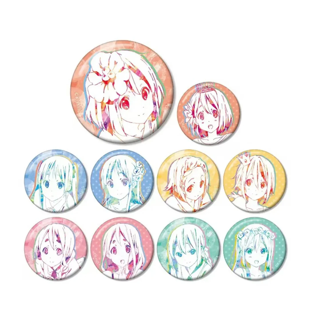 轻音少女 水彩彩色线稿徽章第二弹 正版日谷