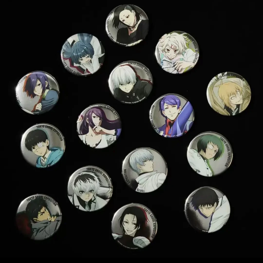 东京喰种十周年EX展场贩圆吧唧 场面写吧唧 正版盲盒