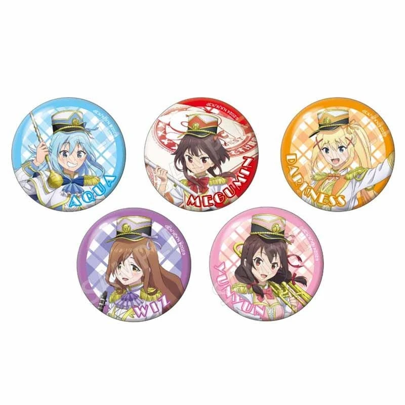 为美好的世界献上祝福第三季 军乐队风格徽章 正版日谷