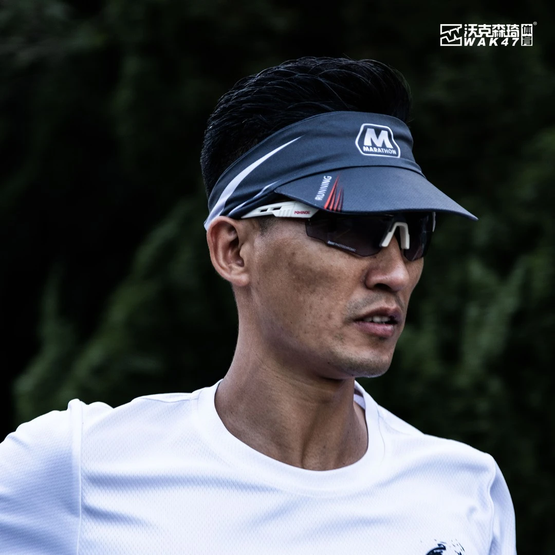 【空顶帽】运动速干无顶透气吸汗遮阳帽训练马拉松越野跑步帽子