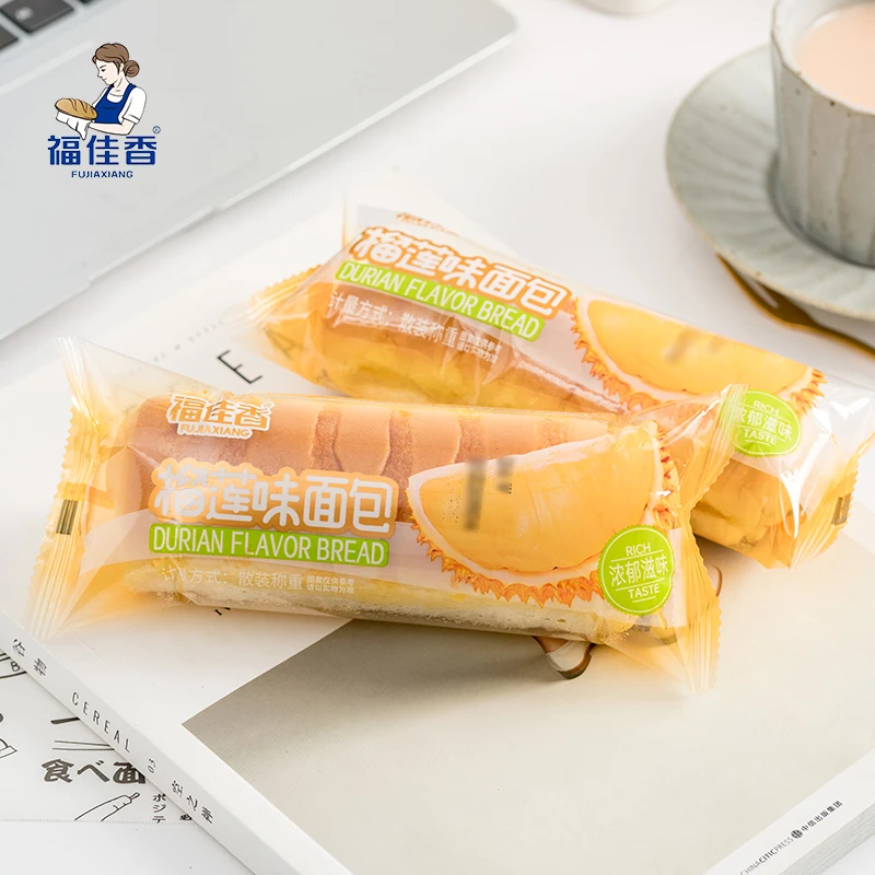 福佳香榴莲味面包夹心即食蛋糕早餐学生上班族速食追剧网红小零食