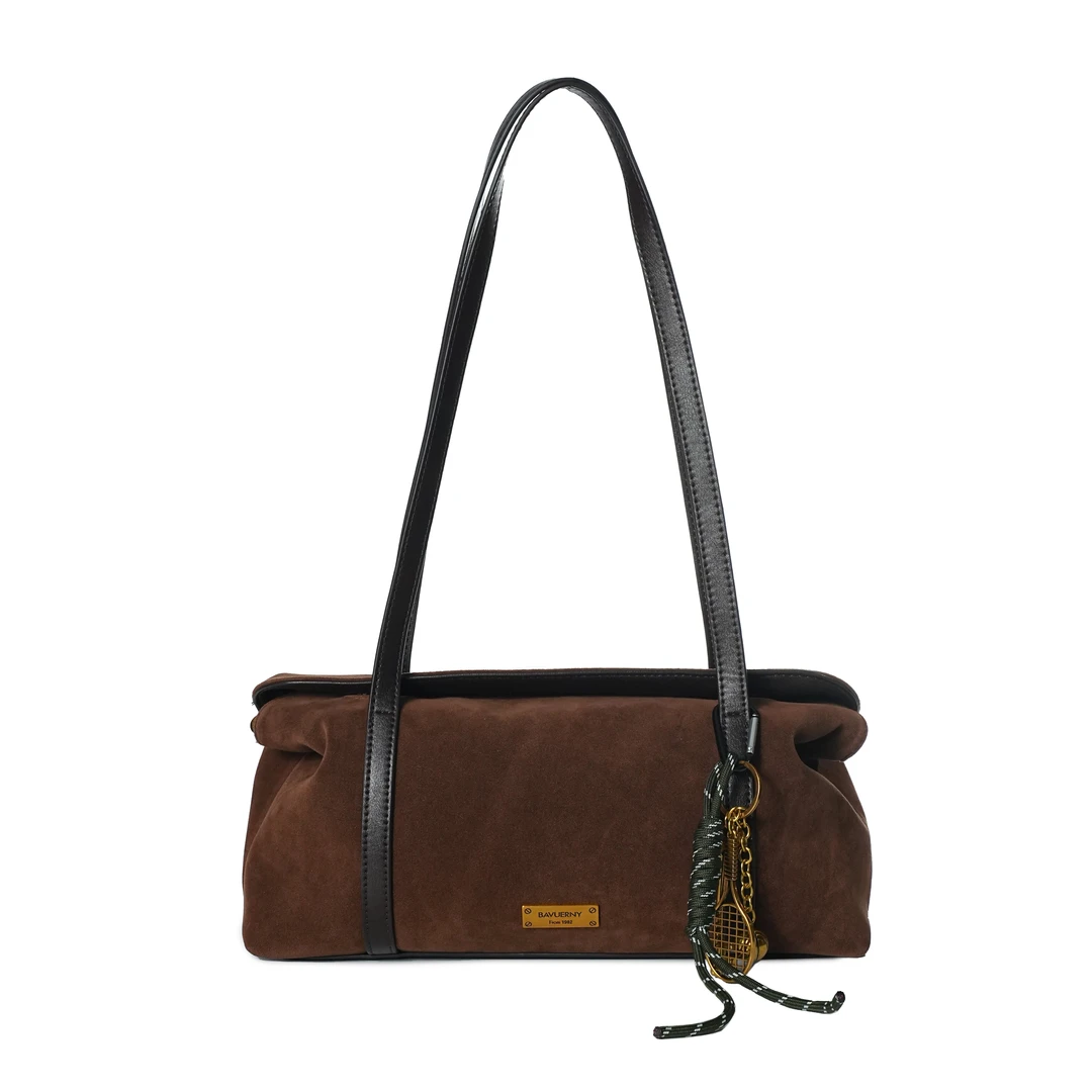 【婉婉严选】2024新款百搭时尚潮流简约单肩包1338#