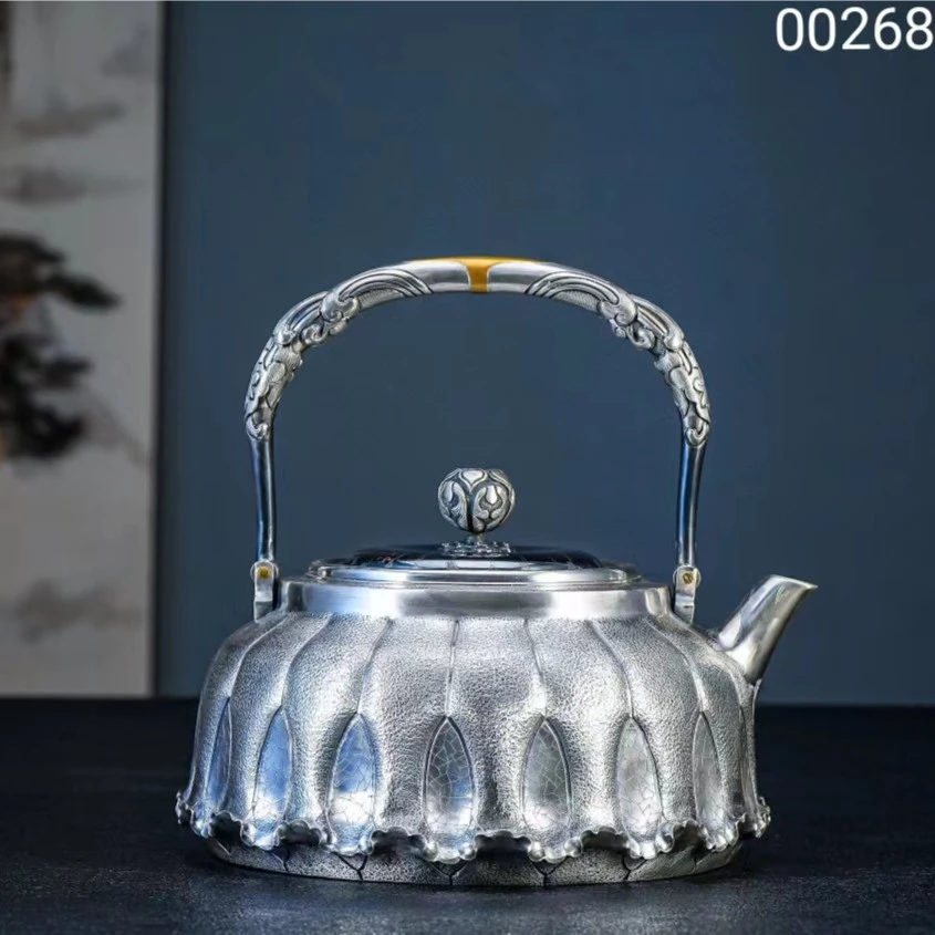 【慕雨手作】段六一老师莲韵烧水壶家用大容量纯手工