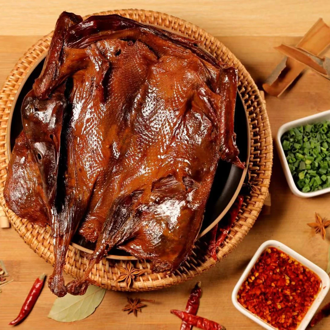 好棒美280g手撕酱板鸭 麻鸭碳烤网红卤味零食香辣熟食湖南特产