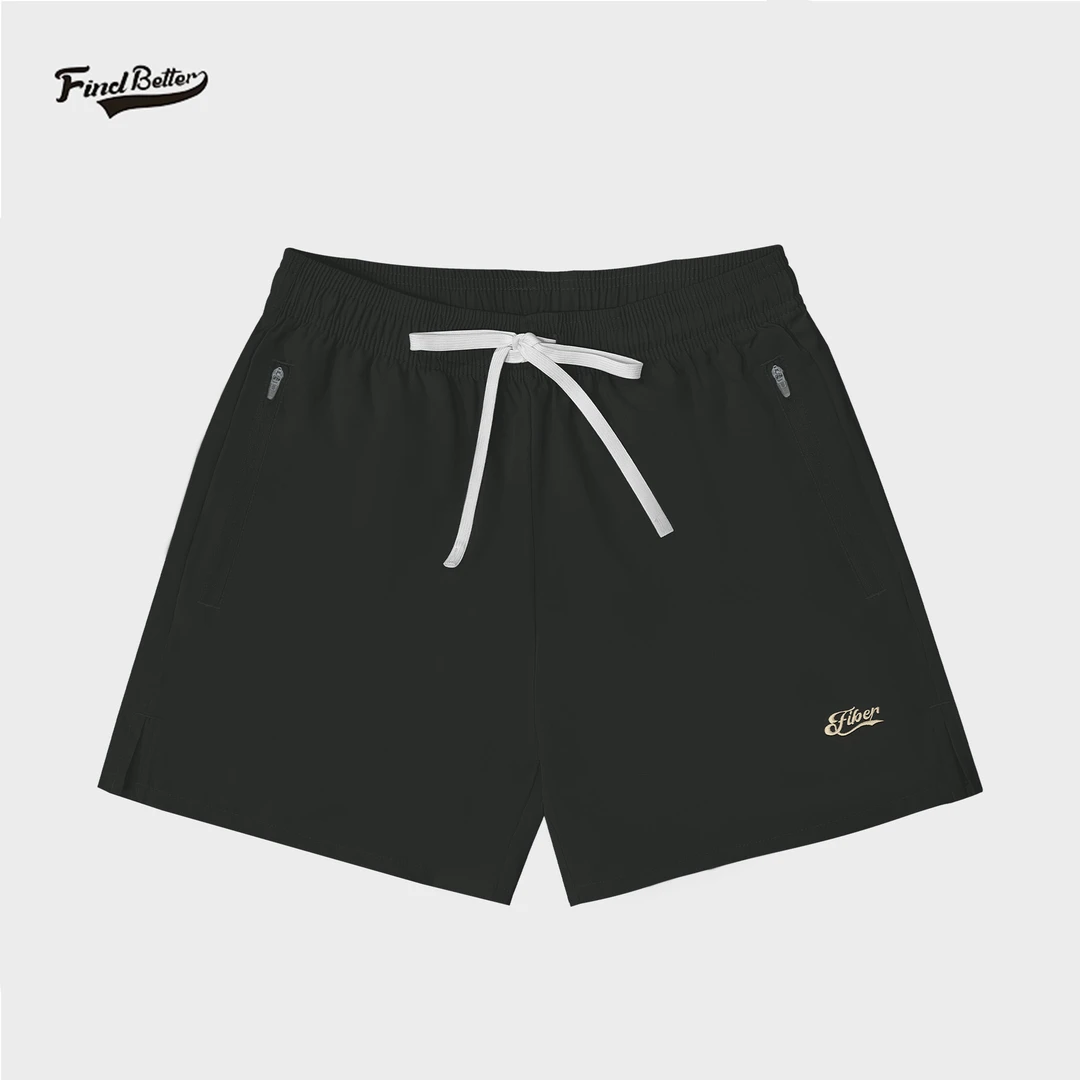 FIND BETTER春夏新款户外速干健身篮球运动双侧拉链 四分短裤-165