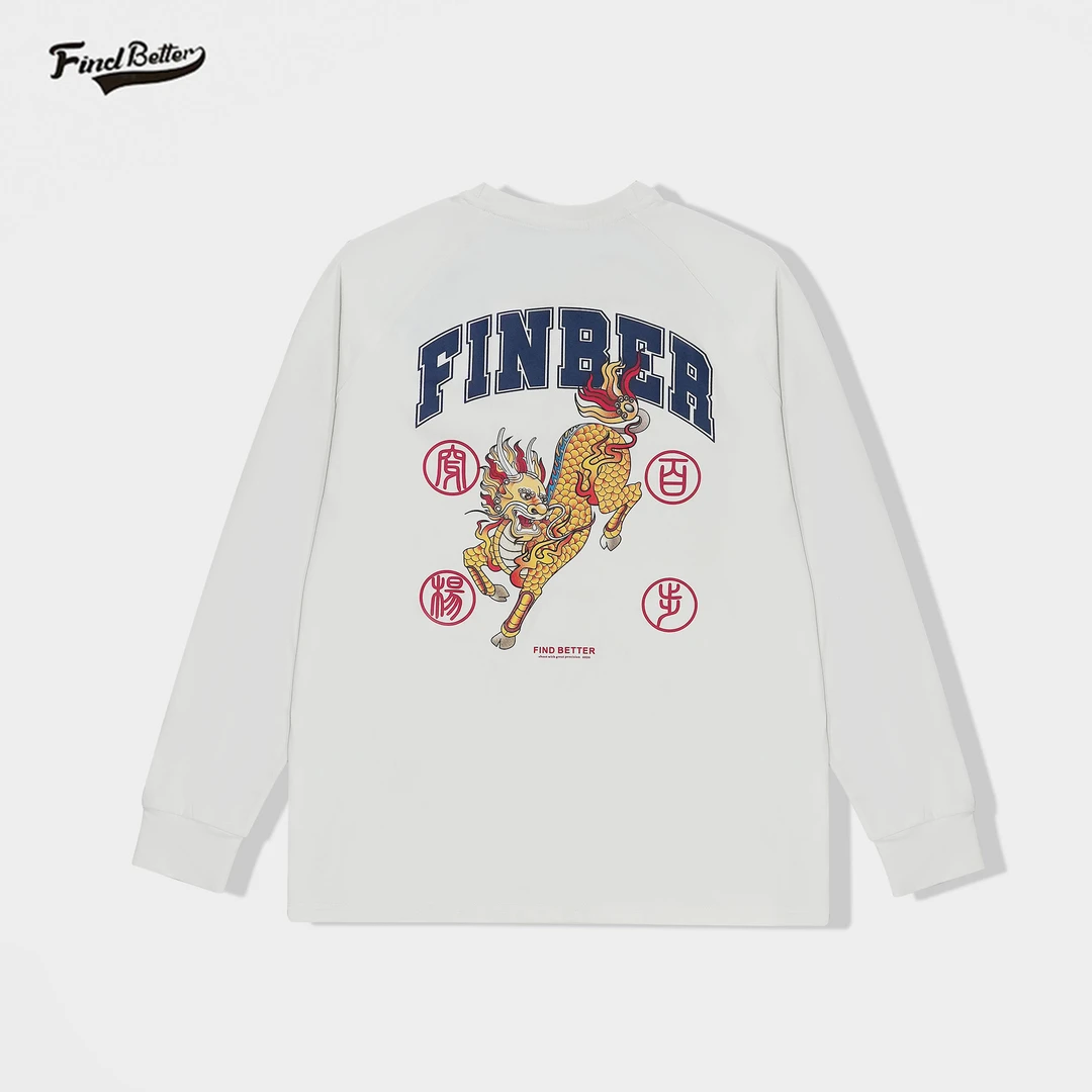 2024新款高能感运动化外训练潮流健身克隆棉圆领长袖-215