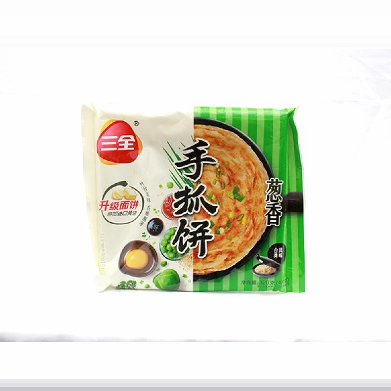 三全葱香千丝抓饼320g