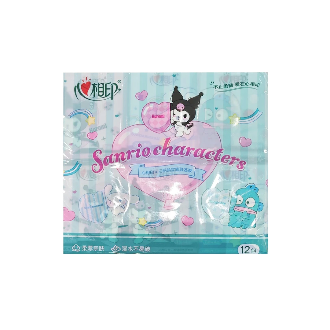 心相印12包四层手帕纸