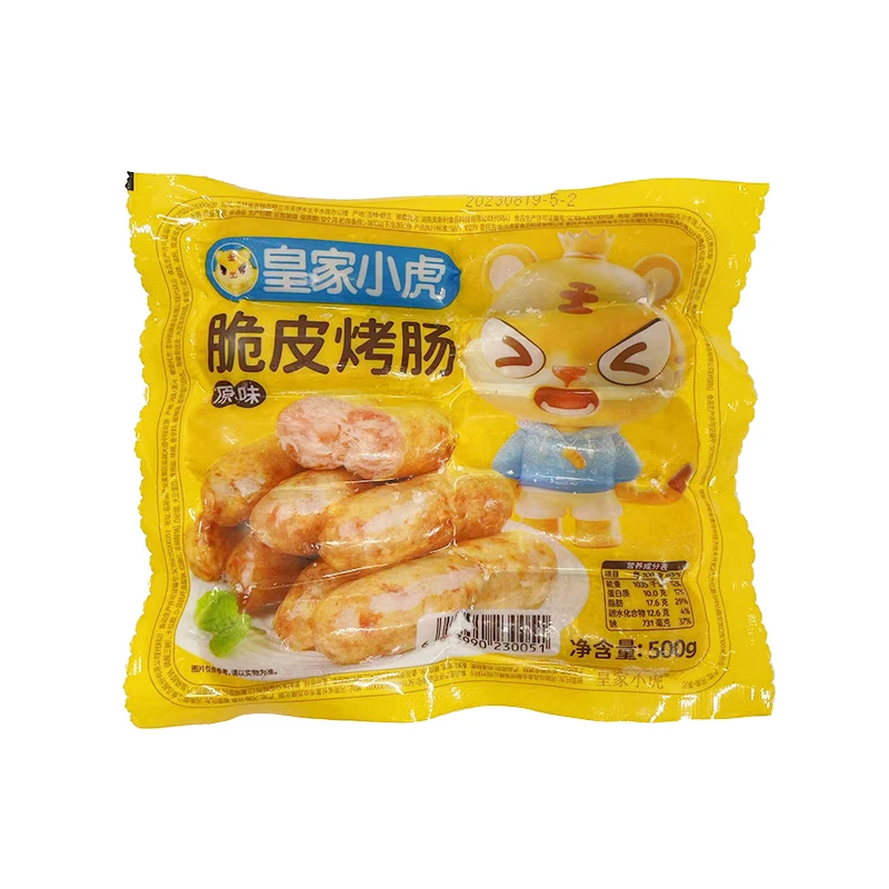 皇家小虎原味脆皮烤肠500g