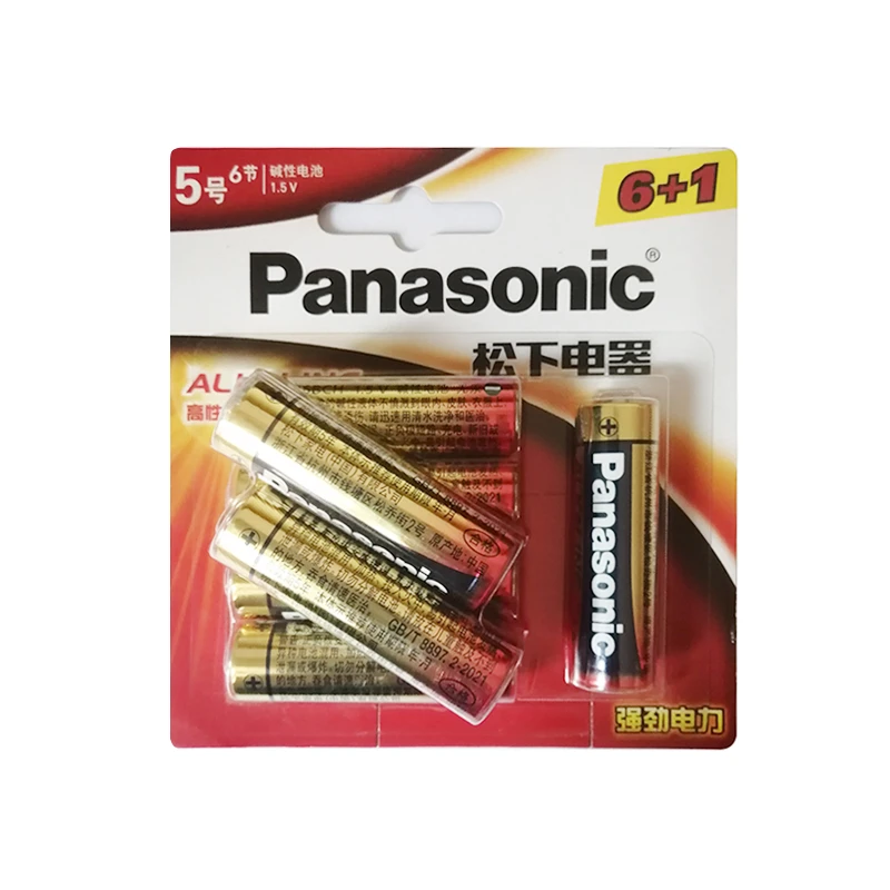 松下碱性5号电池6节