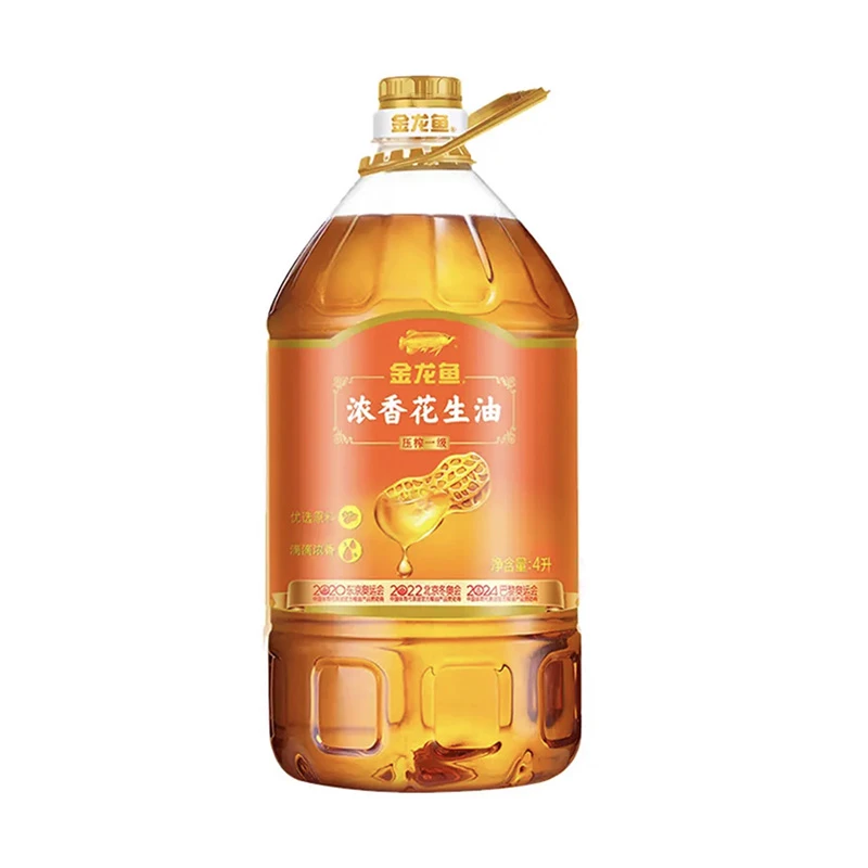 金龙鱼浓香花生油4L