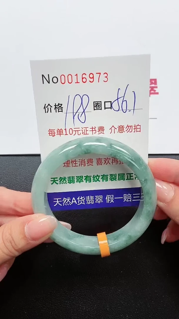 【闪购商品】翡翠手镯未镶嵌手镯0016973