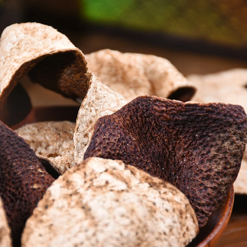 （放漏100单）10年老陈皮大红皮500克袋装断皮茶枝柑自然生晒