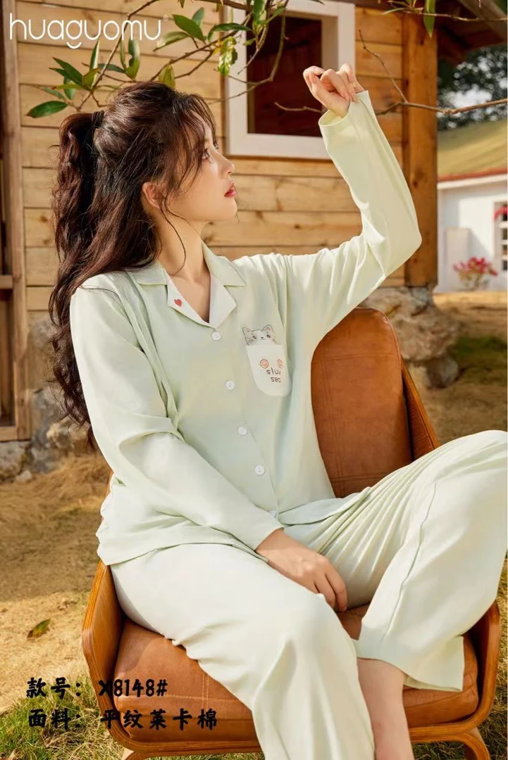 纯棉月子服家居服孕妇哺乳四季款