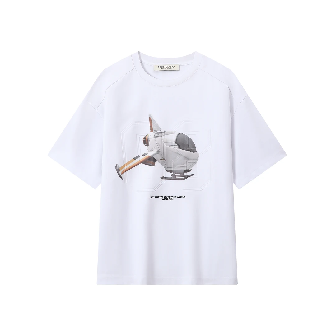 358--2021330时尚百搭圆领短袖T恤