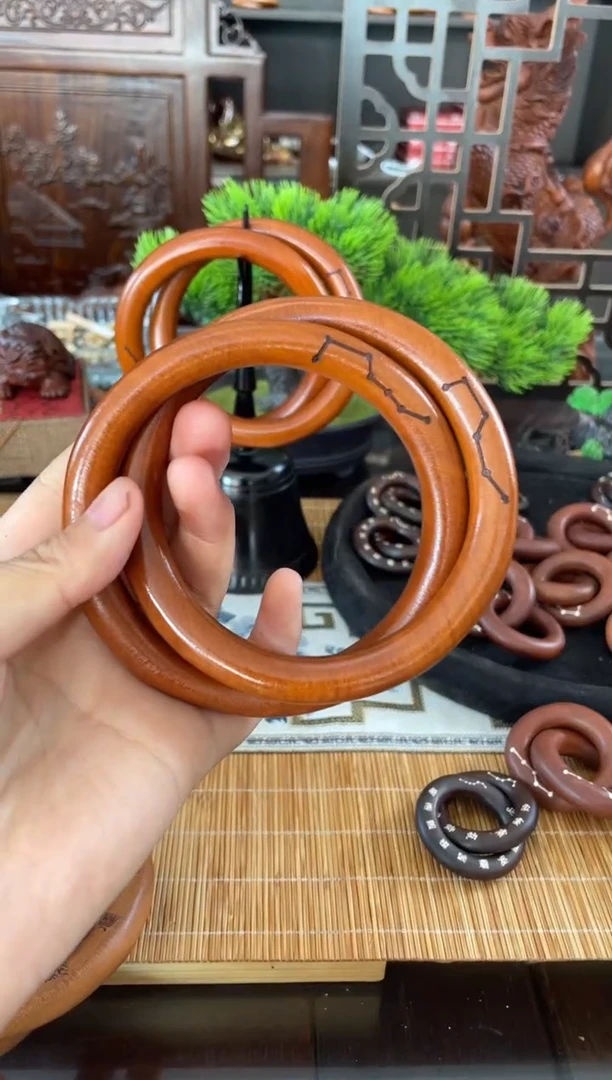 【闪购商品】木枣木70乾坤圈一物一拍
