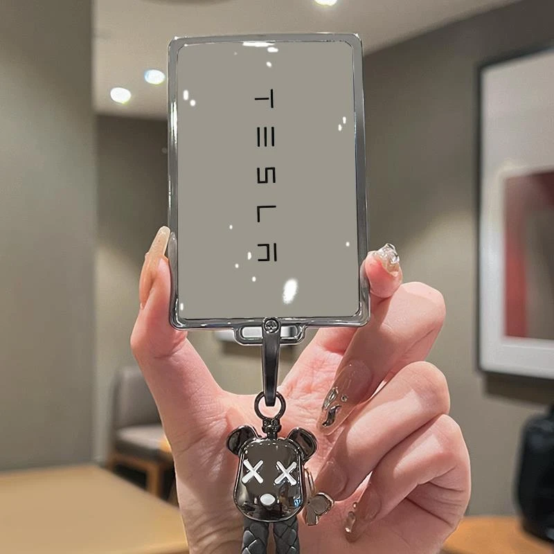 专用特斯拉卡片钥匙套modely高级model3焕新3实体modelx车y壳扣男
