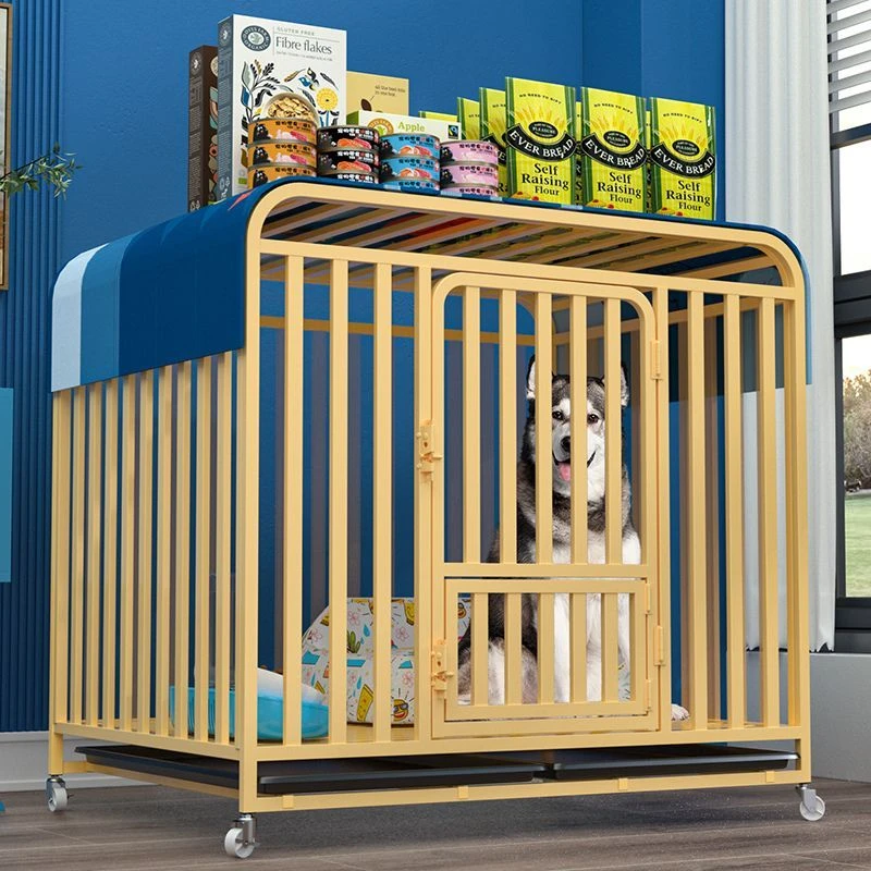 狗笼子大型犬室内家用带厕所分离宠物笼中型犬金毛拉布拉多狗笼