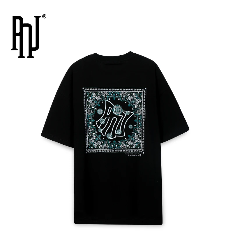 PNJ轻奢潮流T恤情侣款印花短袖PNJV203007.JX1