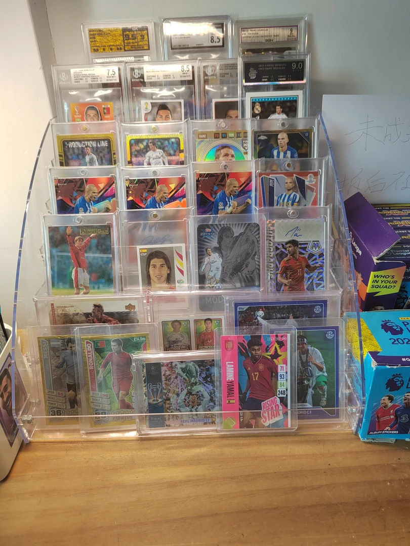 足球球星卡 卡友专拍