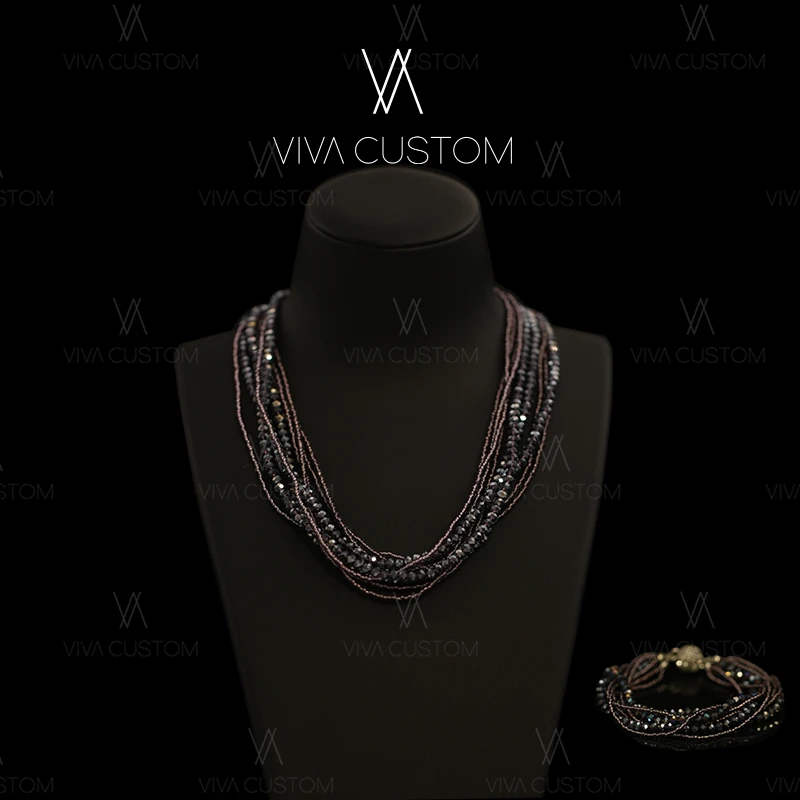 （青）复古简约设计感夜空闪耀套装