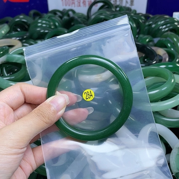东陵石手镯未镶嵌58