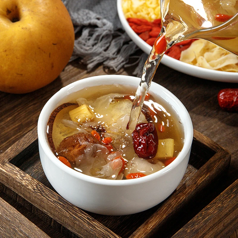 LL/恋绿小吊梨汤老北京糖水润百合银耳雪梨汤燥枸杞包润糖水