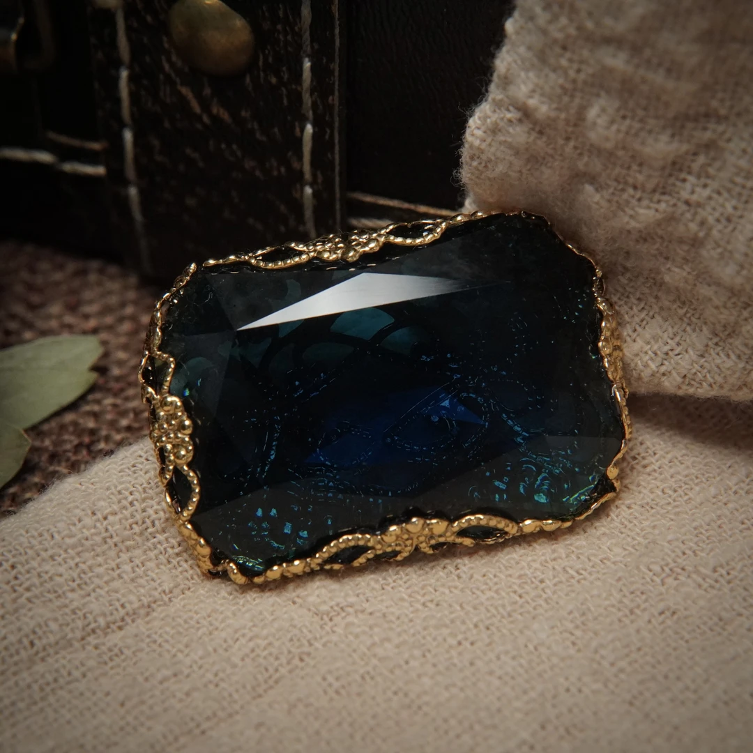 铜合金胸针 翡冷翠中古 佛罗伦萨纯手作胸针K52