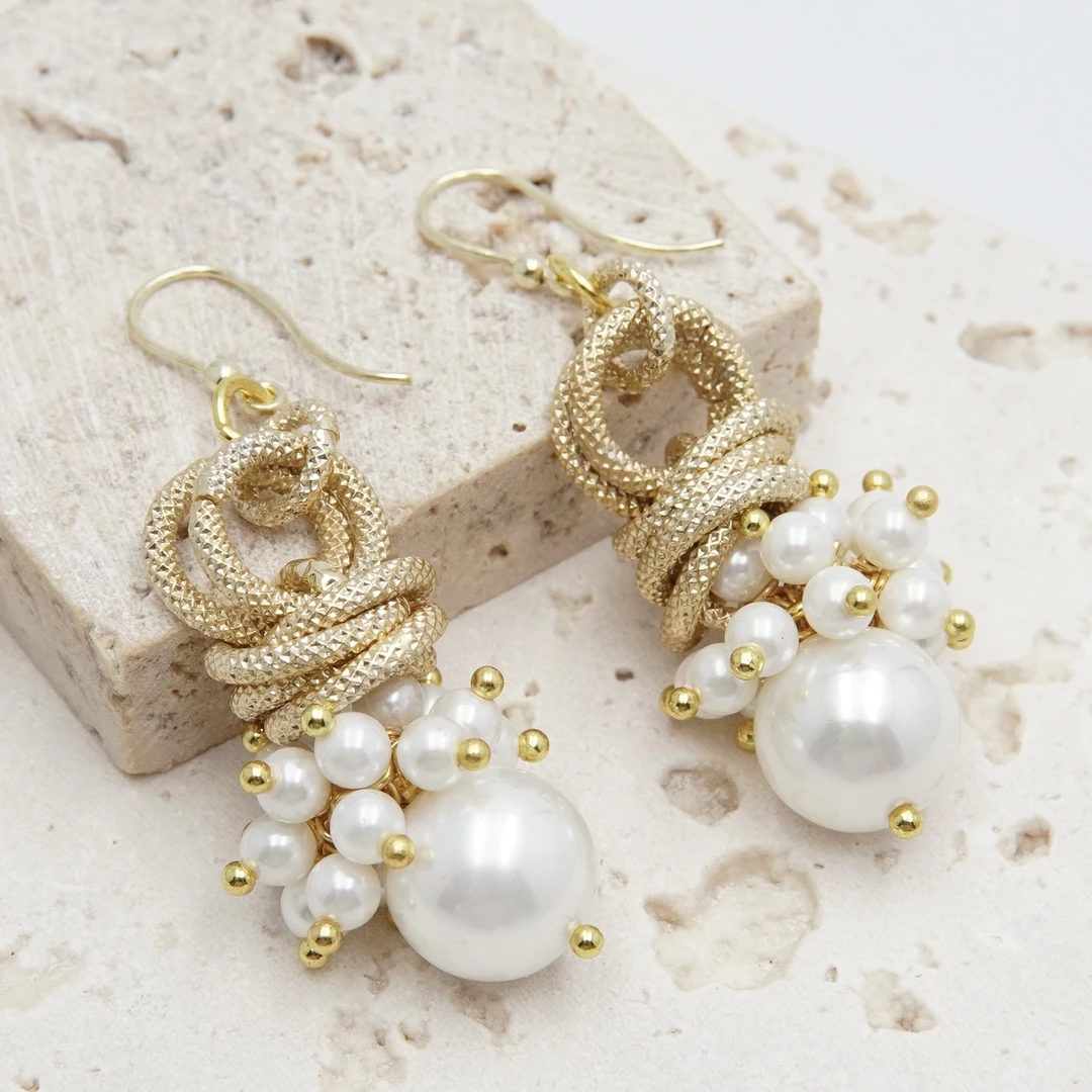 铜合金耳饰 翡冷萃 南部Naples IG家耳饰 IG84-V