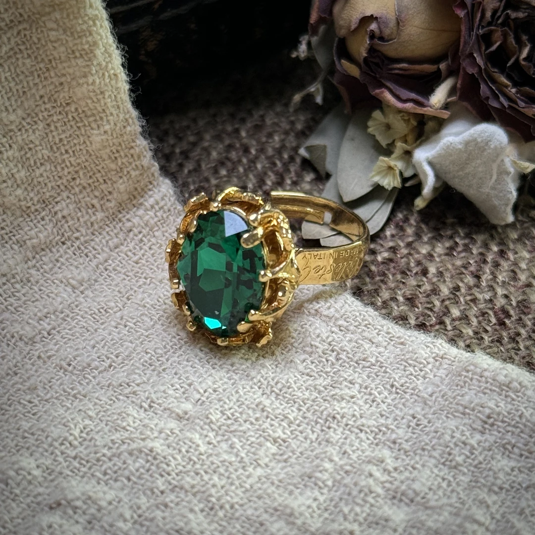 铜合金戒指 翡冷翠戒指 佛罗伦萨萨拉cg华丽戒指S90