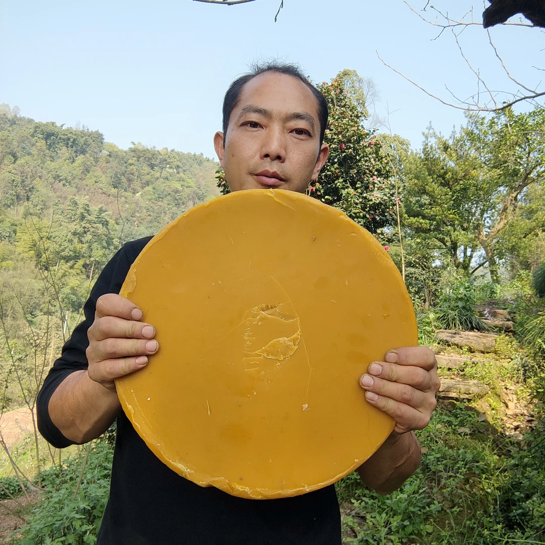 中蜂诱蜂蜂蜡老巢脾蜂蜡诱中蜂1斤装