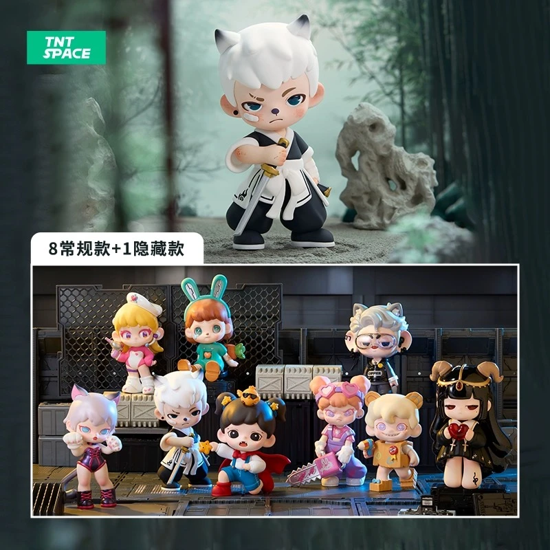 【拆盒】TNTSPACE特工队全明星系列盲盒潮玩礼物新品潮流摆件