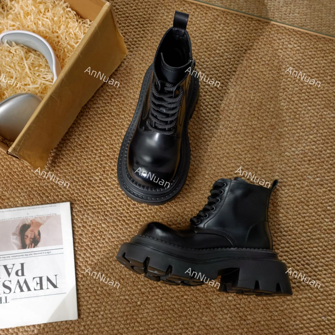 【HeiPa】家秋季穿新款厚底带时尚韩版靴子女款