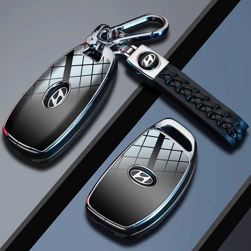 北京现代伊兰特钥匙套ix35新款名图车沐飒扣途胜l壳领动2朗动网红