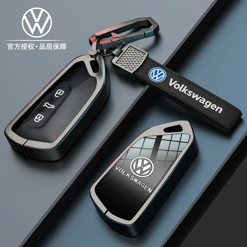 大众高尔夫8钥匙套24款凌渡L途昂X车揽境id4壳揽巡id3扣id6威然23
