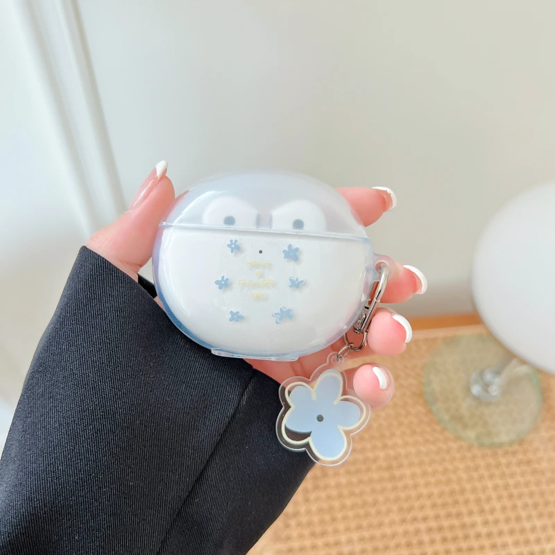 佑升适用于OPPO Enco Air2新声版保护套oppoair2耳机套透明软壳