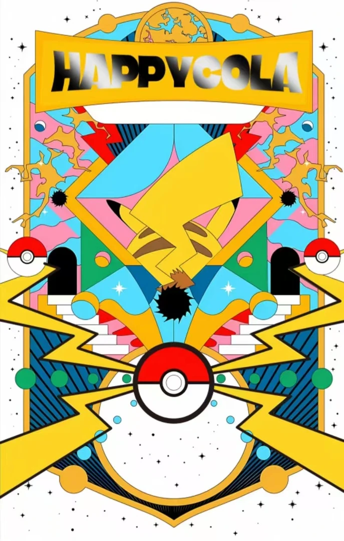 【开心可乐】宝可梦冰箱贴盲盒