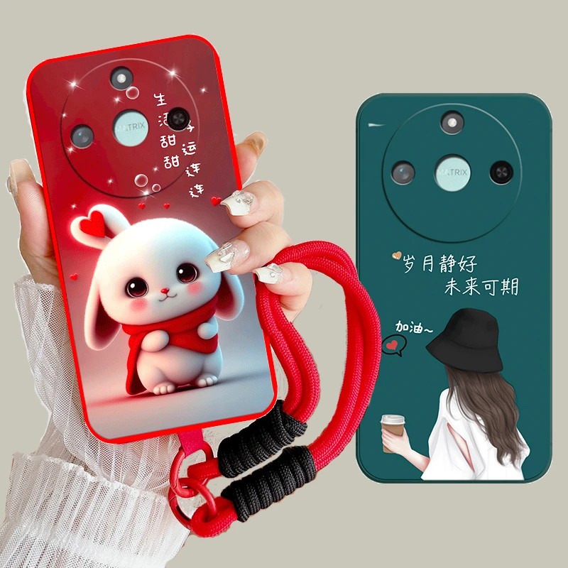 适用华为荣耀x60手机壳新款荣耀x60Pro全包防摔荣耀x60硅胶套男女