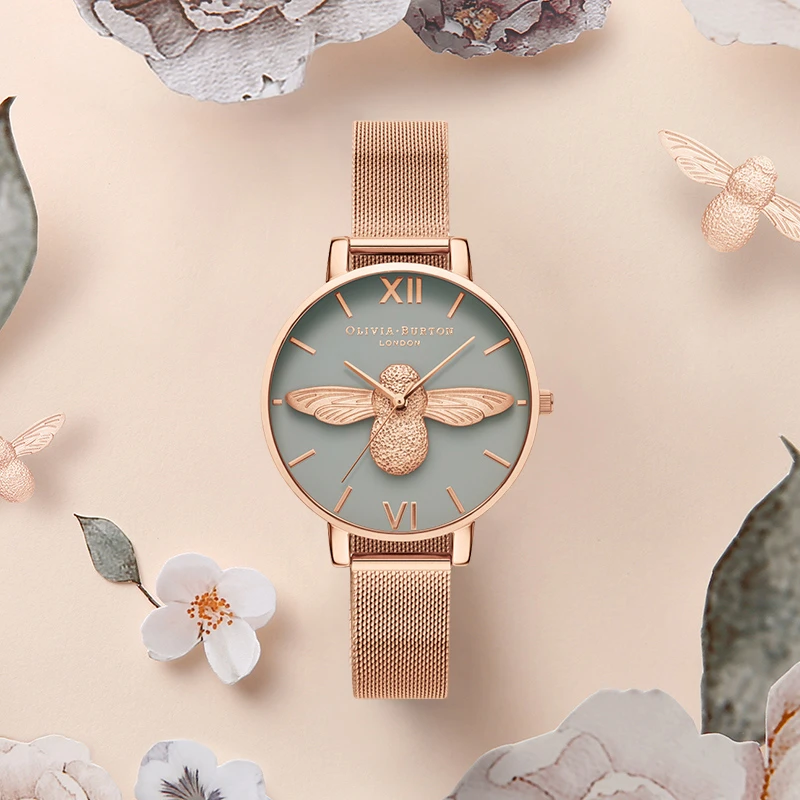 【谭松韵同款】OliviaBurton手表女小蜜蜂OB小众轻奢欧美高级感ins