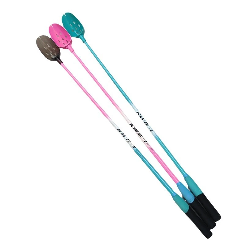 2023新款可浮水冰蓝粉打窝勺碳素超轻超硬高档打窝勺带抛物打窝勺