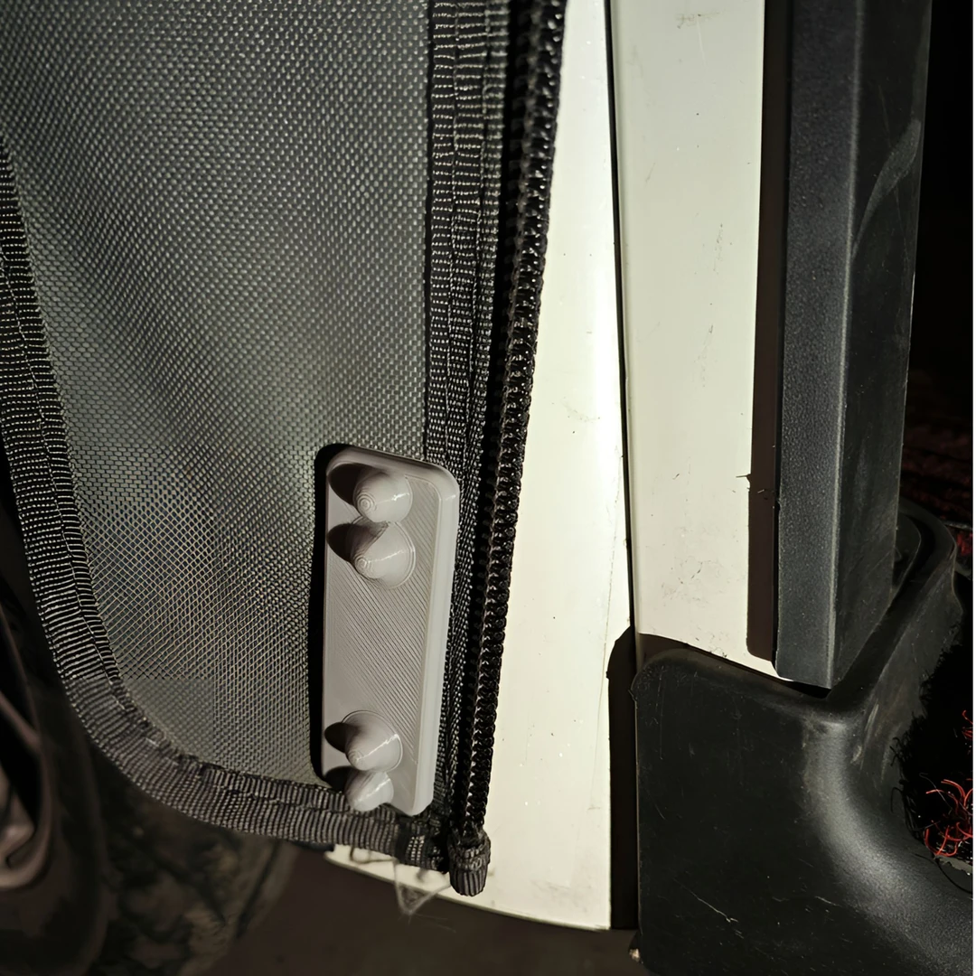 三轮车篷布磁吸固定（金属壳体）（一单一对）